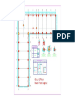 Ground Floor Base Plate Layout: A B C D E F G H I J