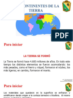 Los Continentes de La Tierra: Grado Quinto Mg. Carlos René Bautista Ciencias Sociales 2023