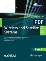 Wireless and Satellite Systems: Qihui Wu Kanglian Zhao Xiaojin Ding