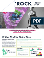 Meal Plan: Your Total 30 Day Healthy Living Meal Plan & Work Book