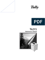 Tally Dot Matrix Printer T6215 Parts & Service