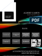 Albert Camus: Készítette: Varga Zsófia 12.osztály