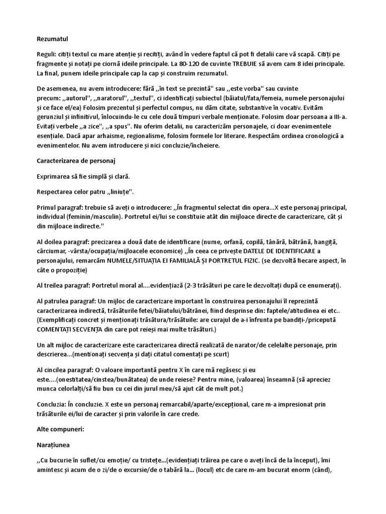 La Conac Rezumat Rezumat 1 | PDF