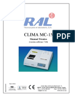 Clima Mc-15: Manual Técnico