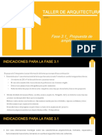 Fase 3.1 - Indicaciones