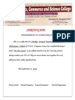 Computer Science Project Certificate Bus Pass System