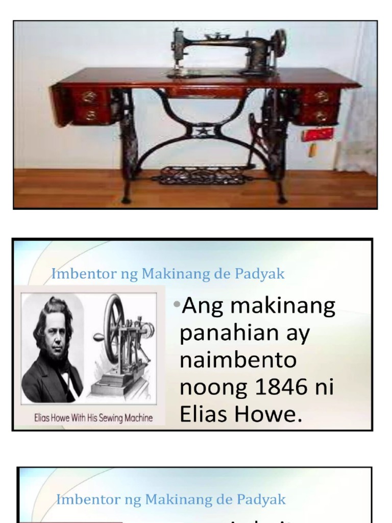 Bahagi NG Makinang de Pedal PDF