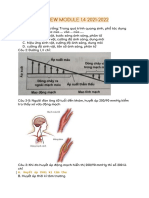 REVIEW MODULE 1.4 2021-2022: A. Huyết áp thời kì tâm thu