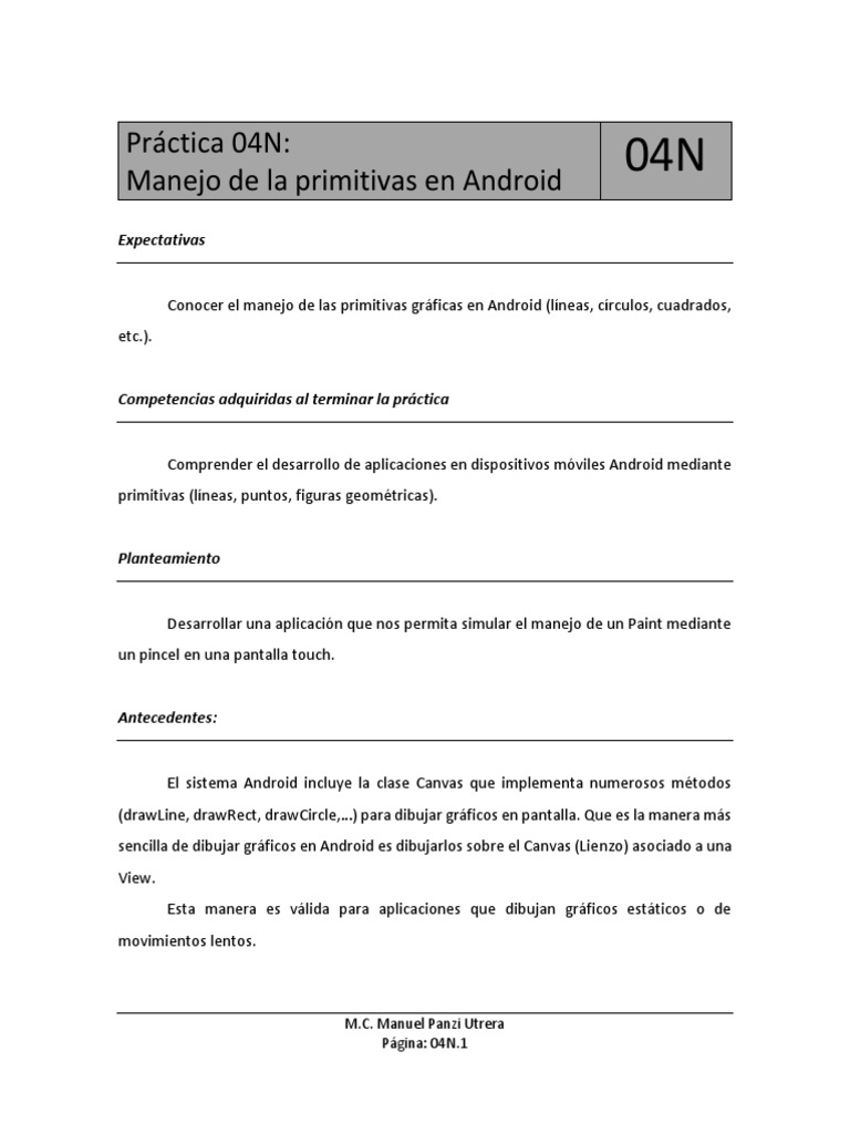 Drawing primitives in android a beginner s guide to creating a basic