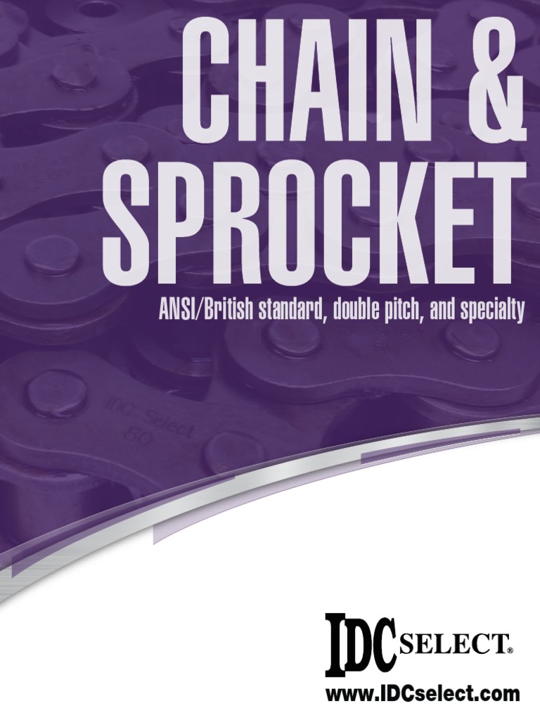 IDC Select Chain Sprocket Catalog 2 PDF