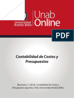 Apunte I - Introducción a La Contabilidad de Costos y Presupuestos