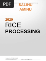 Rice Processing Salihu Aminu