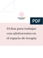 Fichas para Trabajar Con Adolescentes