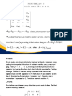 Pertemuan 3: Bentuk Matriks M X N.