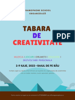 Tabara: Creativitate