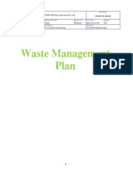 Waste Management Plan: NTPC GE Power Services Pvt. LTD