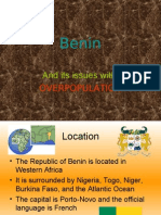 Benin: and Its Issues With