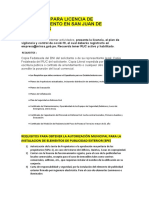 Requisitos para Licencia de Funcionamiento en San Juan de Miraflores