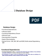 Unit 2 Database Design