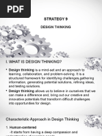 Strategy 9: Design Thinking