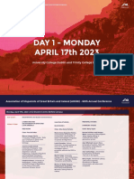 Day 1 - Monday APRIL 17th 2023: University College Dublin and Trinity College Dublin