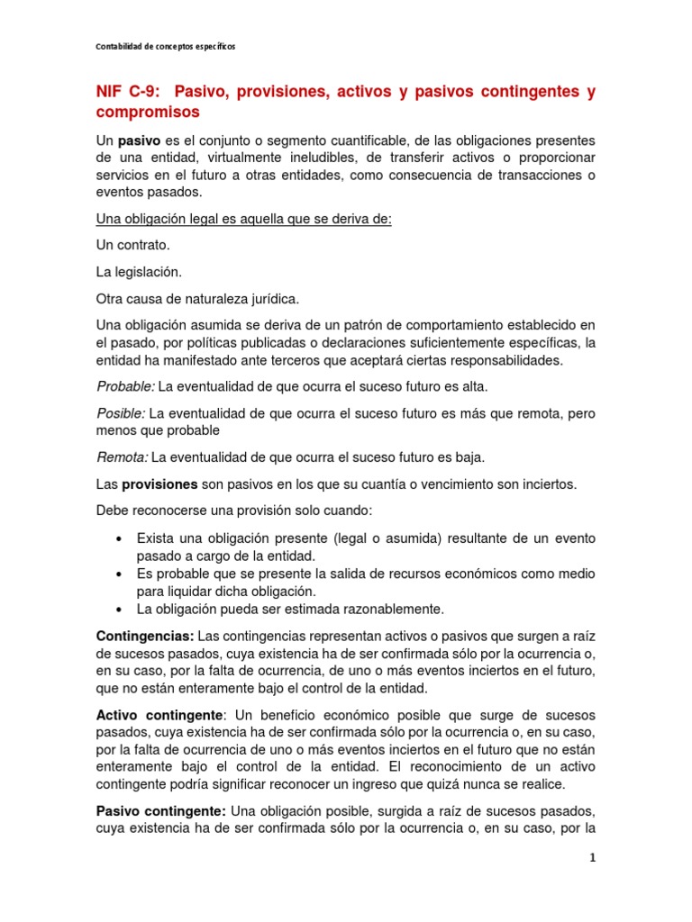nif-c-9-pasivo-provisiones-activos-y-pasivos-contingentes-y