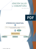 Intervención Salud Mental Comunitaria: CSMC Virgen Del Cisne