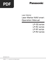 Laser Marker NAVI Smart Operation Manual LP-GS Series LP-RC Series LP-RF Series LP-RV Series