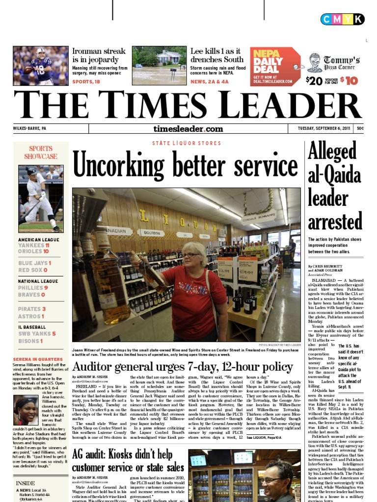 Times Leader 09-06-2011 | PDF | Al Qaeda | World Politics