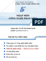 Nhập Môn Công Nghệ Phần Mềm