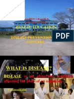 Grade 8 Health Education Quarter 3 Disease Prevention and Control