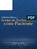 Script de Fechamento Com Paciente