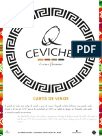 QCeviche Cardápio de Vinhos 2023