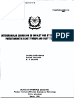 Intergranular Corrosion of Incoloy 800 - Rahman 1986