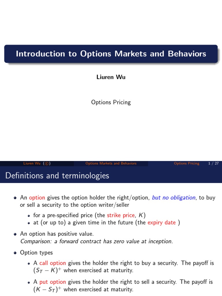 No-Arbitrage Violation at Option Expiry | PDF