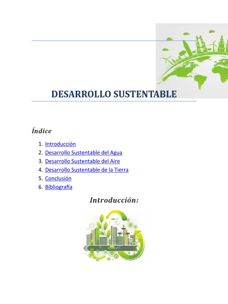 Estrategias de Desarrollo Sustentable | PDF