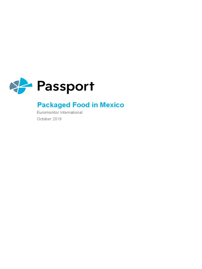 Packaged Food in Mexico PDF