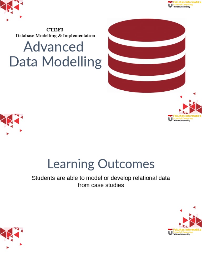 Advanced Data Modelling: CTI2F3 | PDF | Computer Programming | Computer ...