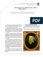 Michel Nostradamus El Triunfo Del Verso Jeroglífico (Artículo) Autor Rojo Vega A