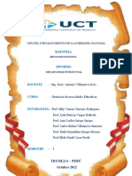 Informe Grupal Discapacidad Intelectual