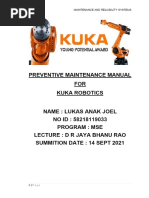 Kuka Robot Maintenance 2