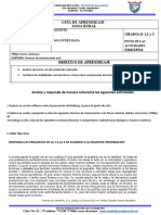 Guía de Aprendizaje - Zona Rural GRADO:11 1,2 y 3: ÁREA: Lectura Critica