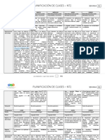 Planificación de Clases - Nt2: Semana 01