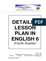 Detailed Lesson Plan in English 6: (Fourth Quarter)