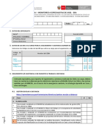 Ficha I - Monitoreo A Especialistas de Ugel - Eba