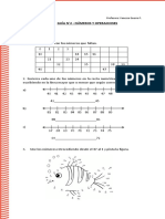 Guía Numeros y Operaciones