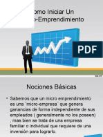 Como Iniciar Un Micro-Emprendimiento