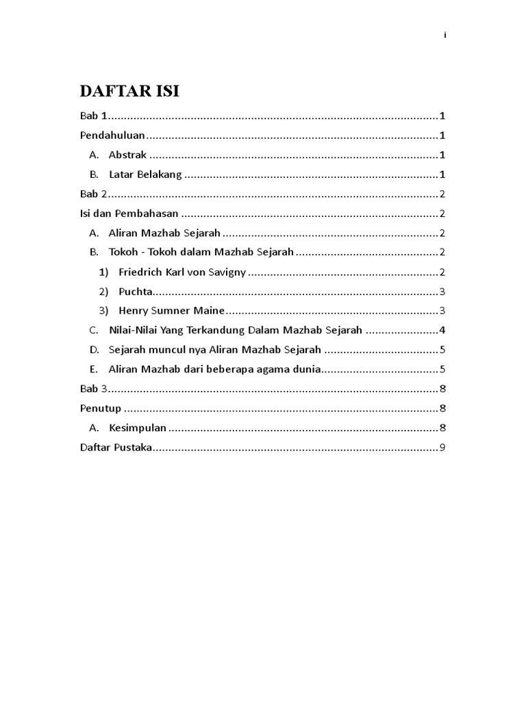 Aliran dan Tokoh Mazhab Sejarah | PDF