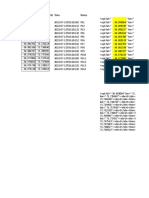 Planilla para Generar GPX