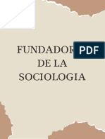 Fundadores de La Sociologia